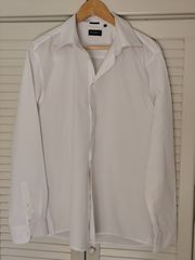 Alcott My Favourite Shirt λευκό ανδρικό πουκάμισο XXL