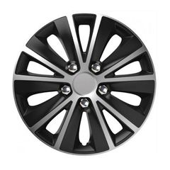 Τάσια Versaco Rapide NC Ασημί / Μαύρο - 16'' σετ - 4τμχ.