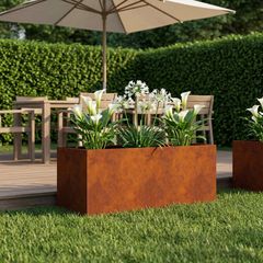 Γλάστρα Κήπου Σκ rusty 80 x 40 x 40 cm 8005244