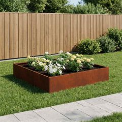 Γλάστρα Κήπου Σκ rusty 80 x 80 x 20 cm 8005020