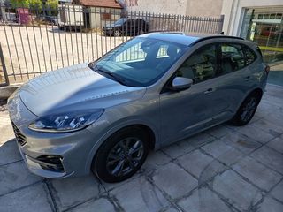 Ford Kuga 2022 Dsl EcoBlue ST-Line 1.5 ΑΘΙΚΤΟ αβαφοΕΛΛΗΝΙΚΟ PASTEL PERLA-thumb-1