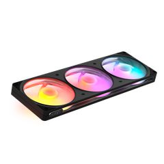 NZXT F360 RGB Ανεμιστήρας x3 RGB Μονού Πλαισίου 360 mm Μαύρο