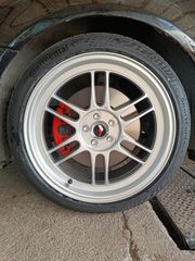 Japan racing jr7 5x100 18" et30