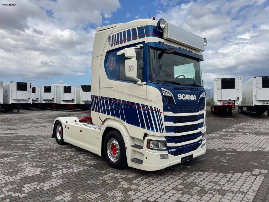 Scania 2019 S-520 EURO6-D FUSKA TIMONI ΥΔΡΑΥΛΙΚΑ