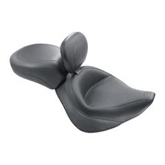 Mustang, Wide Touring solo seat. With rider backrest