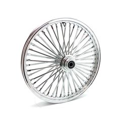 MCS Radial 48 fat spoke front wheel 2.15 x 21 SF chrome