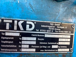 Εξέδρες Εργασίας Genie 1996 TKD 76709-thumb-12