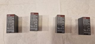 Κουτί 10x Ρελέ Διασύνδεσης ABB CR-P110DC1 (110VDC / 16A) - Καινούργια / NOS