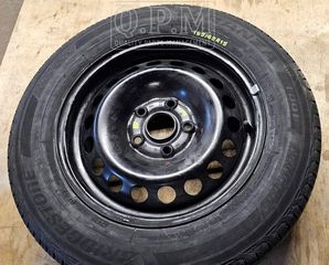 ΡΕΖΕΡΒΑ - ΤΡΟΧΟΣ 15" 5x112 ΜΕ ΛΑΣΤΙΧΟ 195/65R15 | VW / AUDI / SKODA / SEAT | 1K0601027C / 2003 - 2020 | ΓΝΗΣΙΑ ΟΕΜ ΜΕΤΑΧΕΙΡΙΣΜΕΝΗ