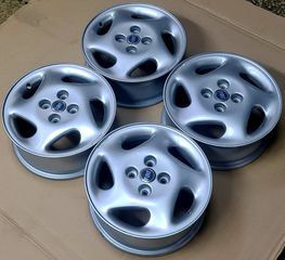 Ζάντες αλουμινίου 14'' γνήσιες Fiat, made in Italy, 4x98, 4 τεμάχια-thumb-1