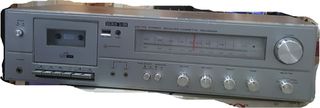 ΡΑΔΙΟ ΕΝΙΣΧΥΤΗΣ ΜΕ ΚΑΣΕΤΟΦΩΝΟ SILVER STAR 7900 - RETRO - YEAR 1980