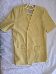 Γυναικείο Καλοκαιρινό Σακάκι / Μπλέιζερ Renaldi Fashion (Ανοιχτό Κίτρινο)