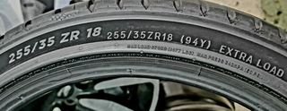 Michelin Pilot Sport 5, 255/35/18, XL, DOT 0324, 2 τεμάχια-thumb-3