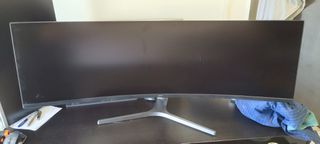 Samsung CRG9 49” Curved Ultrawide 5120×1440 120Hz – Άριστη λειτουργία