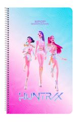 K-POP DEMON HUNTERS - A4 Notebook 80 Sheets