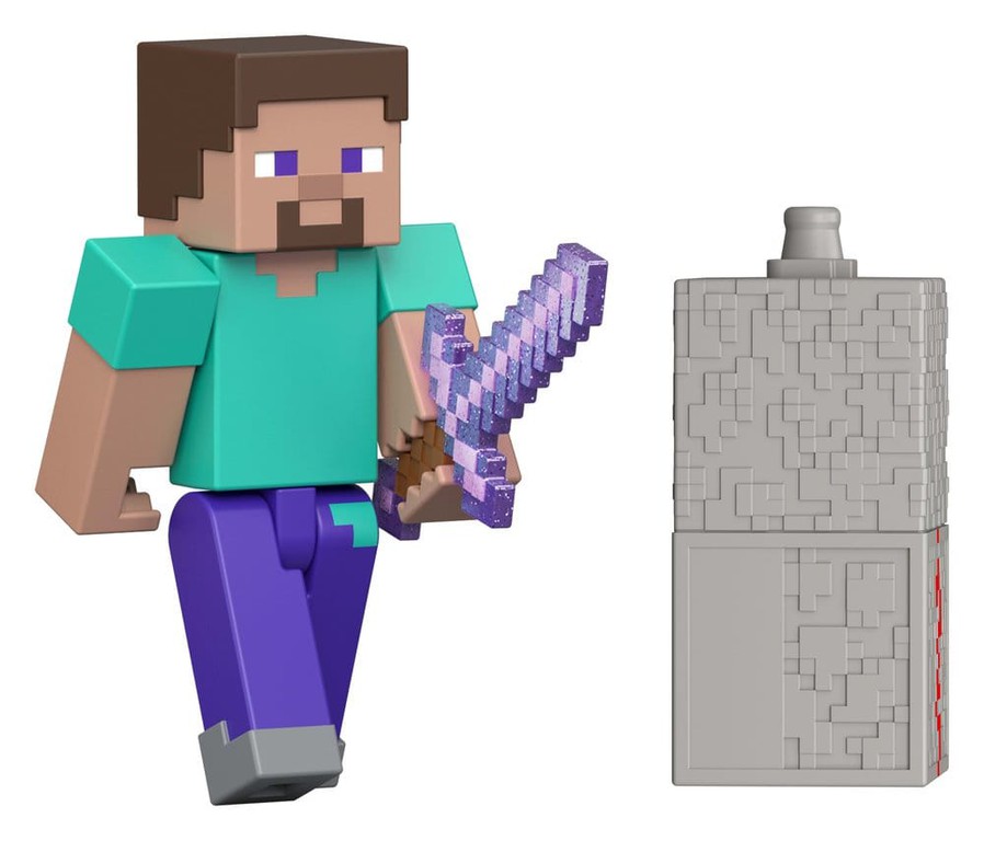 Minecraft Action Figure Steve 8 cm