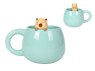 KAWAII - Capybara - Ceramic Mug with Charm 470ml