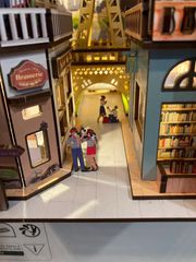 BOOK NOOK KIT - Paris - 168pc + LED Light-thumb-3