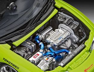 FAST & FURIOUS - Brian's Mitsubishi Eclipse - Model Kit 1/25-thumb-2