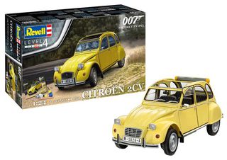 JAMES BOND - Citroën 2 CV - Model Kit 1/24