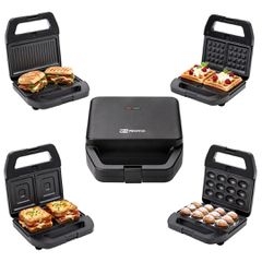 PROMIS 5-in-1 Toaster FORMEA /sandwich, cookies, nuts, waffles, doughnuts, grill/