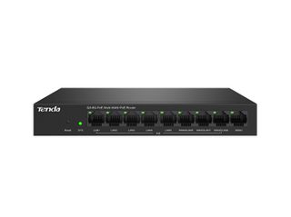 Tenda G0-8G-PoE wired router Gigabit Ethernet Black