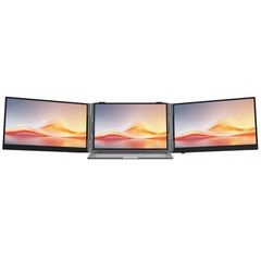 Blackview DCM6 Pro - 14" portable laptop screen extender with dual-monitor support and 2 USB-C ports