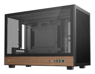 DeepCool CH260 WOOD Micro Tower Black, Wood-thumb-2