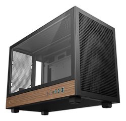DeepCool CH260 WOOD Micro Tower Black, Wood-thumb-1