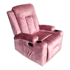 Πολυθρόνα relax Gessel pakoworld βελούδο σάπιο μήλο 80x90x98εκ
