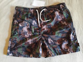 Καινούριο Ανδρικό Μαγιό Σορτς Bershka Camo (Large) – Με Καρτελάκι