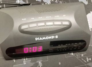 Ραδιόφωνο-Ξυπνητήρι Diamond-8