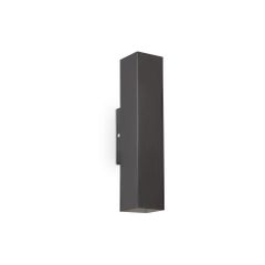 Απλίκα LOOK AP2 SQUARE D60 H300 Μαύρο Ideal Lux 126890