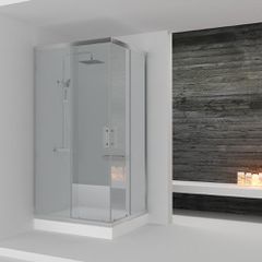Orabella Vitalia Square Easy Fix H200 110X110 - Καμπίνα Τετράγωνη 30578