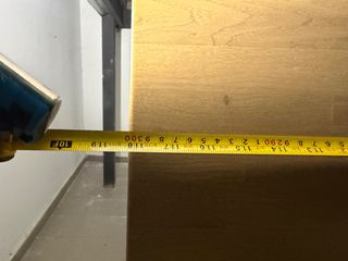Μασίφ Πάγκος Κουζίνας Δρυς 3m × 96cm × 4cm-thumb-3