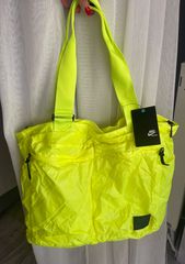 Nike Sportswear tote bag νέον κίτρινη – Καινούργια με καρτελάκι