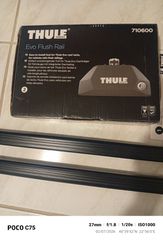 Σιδερένιες Μπάρες οροφής THULE για Renault Kadjar από 2015 και μετέπειτα