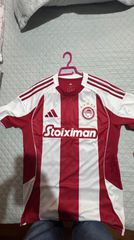 Πωλείται αυθεντική εμφάνιση Ολυμπιακού Adidas 2025/26 – Ποντένσε – Μέγεθος M