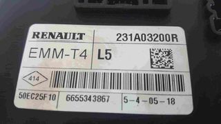 ΜΟΝΑΔΑ ΚΑΜΠΙΝΑΣ RENAULT CLIO IV CAPTUR ΓΝΗΣΙΟ ΜΕΤΑΧΕΙΡΙΣΜΕΝΟ 231A03200R EMM-T4 L5