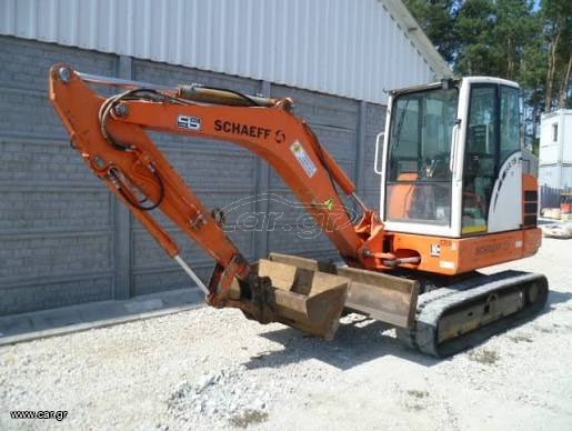 Εκσκαφάκι (διαβολάκι) Schaeff 2002 HR 18+4.8 TONS+MAKRIA ΜΠΟΥΜΑ+ΣΤΙΚ