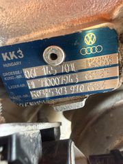 Πωλείται γνήσια τουρμπίνα BorgWarner K03 – VW Golf 5 GTI 2.0 TFSI (BWA)