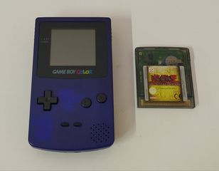 Nintendo Gameboy Color Grape + Yu-gi-oh