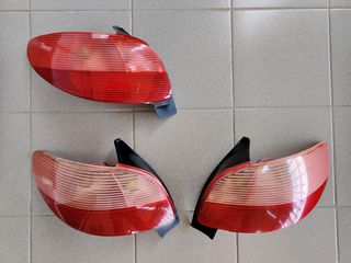 Φανάρια πίσω Peugeot 206+ φλας