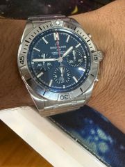 Breitling Chronomat B01 42mm Blue Dial (Premium Replica)