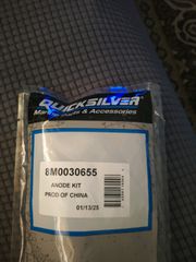 8M0030655 βίδες με ανοδια Quicksilver
