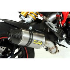 ARROW EXHAUST TITANIUM RACE-TECH CARBON END CAP DUCATI HYPERMOTARD / HYPERSTRADA '13-'15
