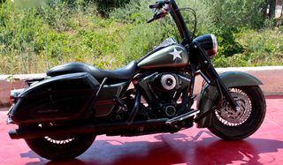 Harley Davidson ROAD KING 2000 ''Army military theme ''-thumb-2