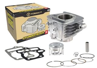 ΚΥΛΙΝΔΡΟΠΙΣΤΟΝΟ ΜΕ ΦΛΑΝΤΖΕΣ ΣΕΤ RACING ΓΙΑ HONDA ASTREA GRAND 100 (1991-1998) / SUPRA 100 (1999-2002) / GLX 50-70-90 (12V) (1985-2002) / LIFAN 110 (54MM) (TOBAKI).