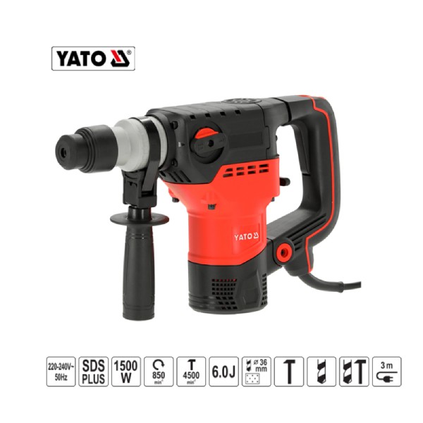 YATO ΠΙΣΤΟΛΕΤΟ ΠΝΕΥΜΑΤΙΚΟ SDS 1500W YT-82117 (20182117)