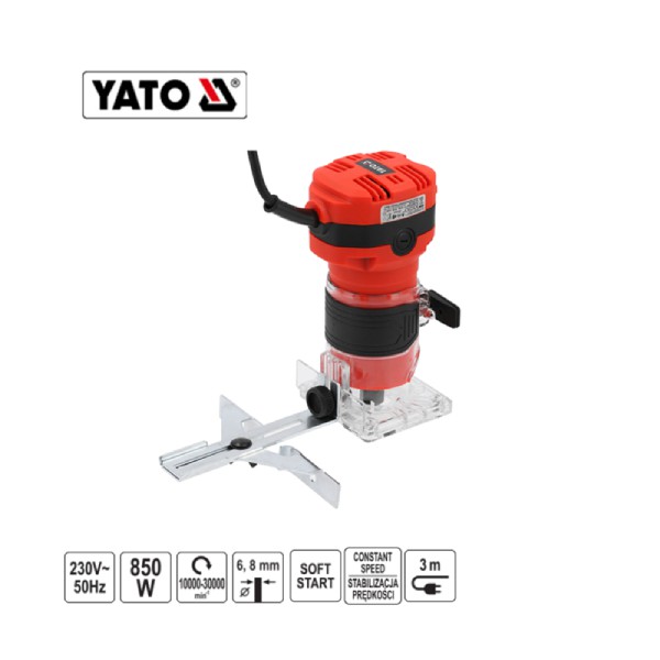 YATO ΡΟΥΤΕΡ ΠΕΡΙΘΩΡΙΩΝ 850W YT-82389 (20182389)